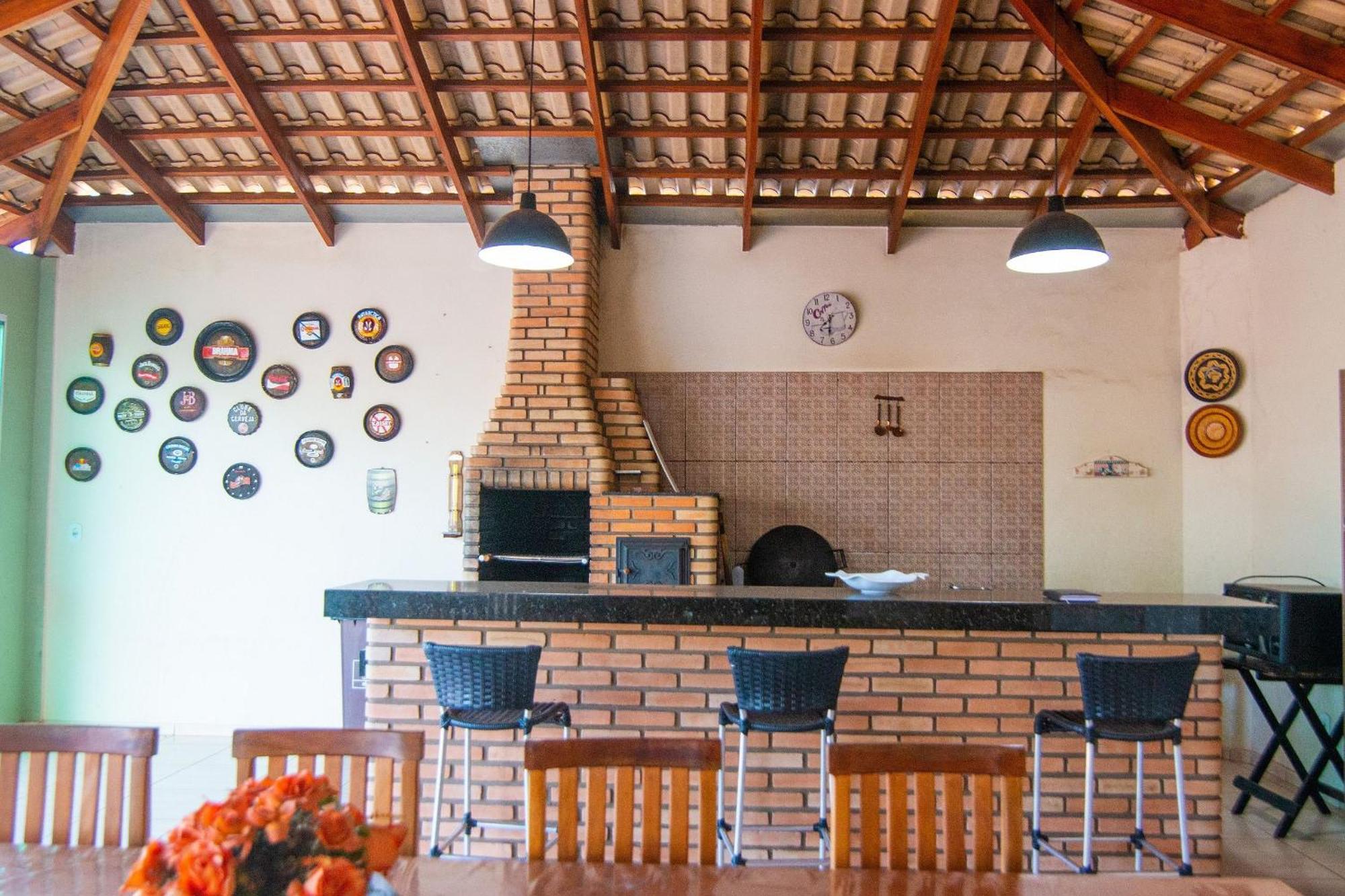 Refugio 4 C/ Piscina, Sinuca E Area Gourmet Holiday home Caldas Novas